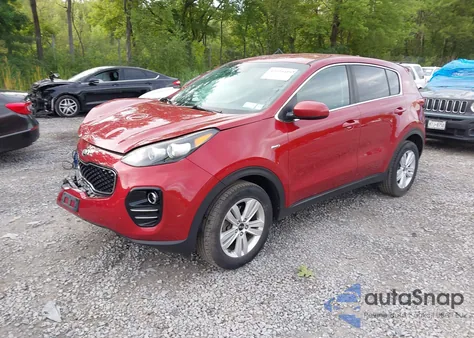 2018 Kia Sportage Lx из США, поврежденный, VIN KNDPMCAC7J7393307